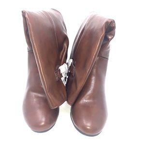 Style & Co. Womens Almond Toe Knee High Boots